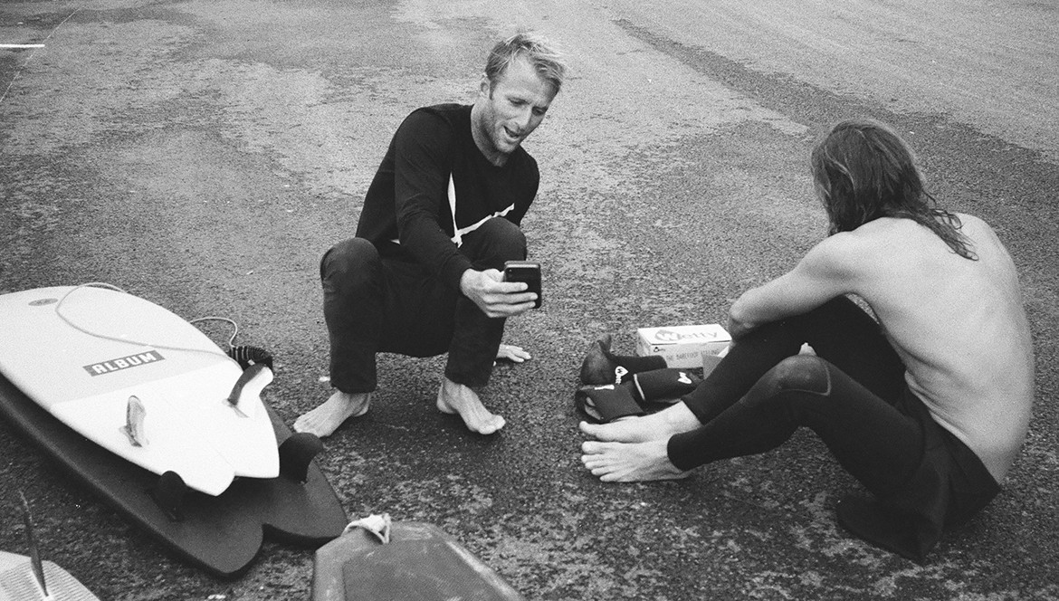 COCORICO !!! Josh KERR ride en chaussons WETTY